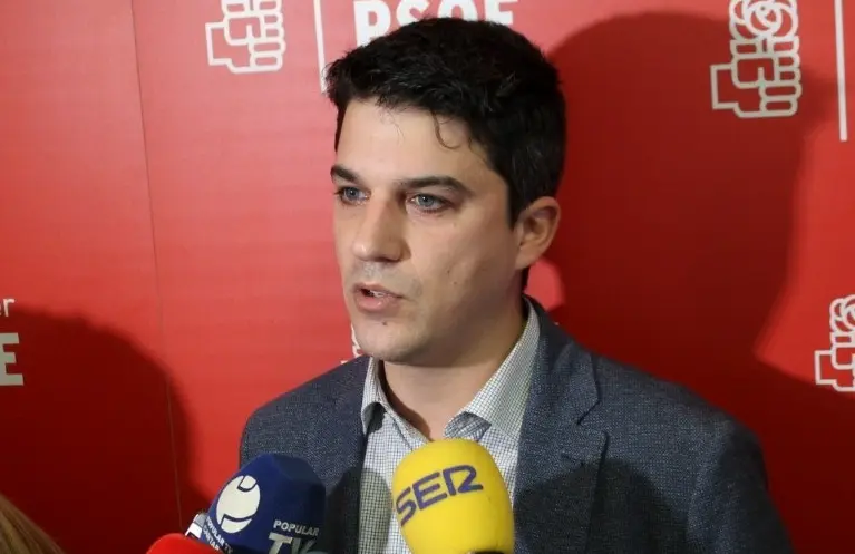 El portavoz socialista, Daniel Fern&aacute;ndez. / ALERTA