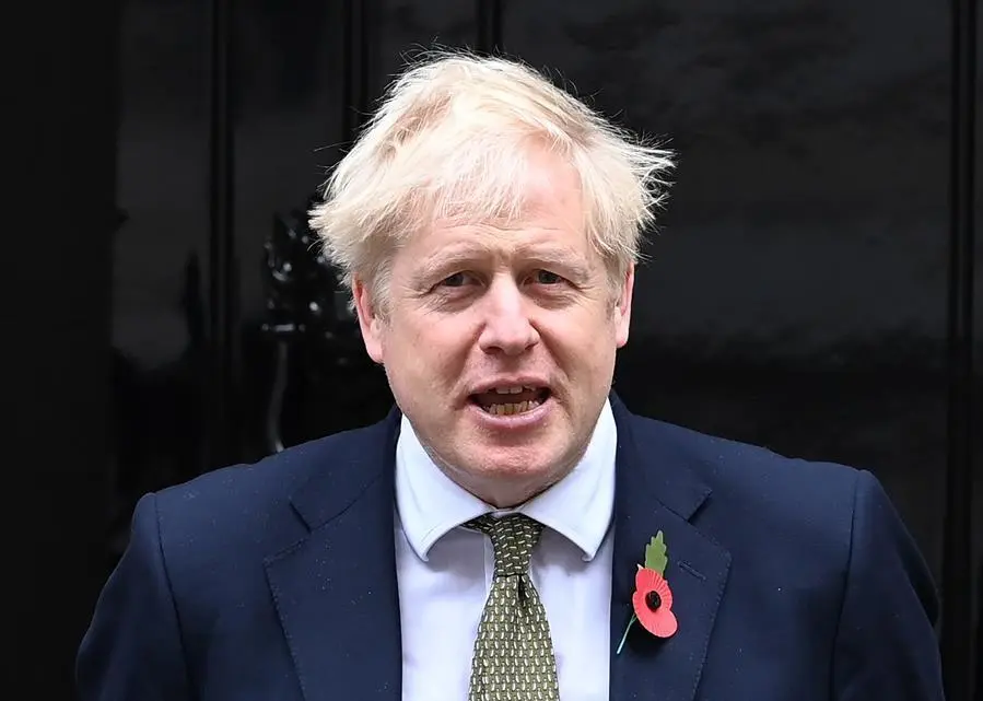 El primer ministro brit&aacute;nico, Boris Johnson. EPA/FACUNDO ARRIZABALAGA