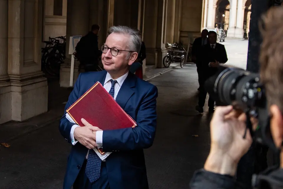 El n&uacute;mero dos del Gobierno brit&aacute;nico, Michael Gove. / EUROPA PRESS
