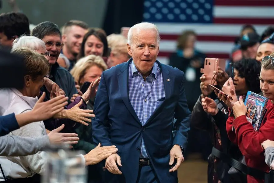 Candidato dem&oacute;crata a la presidencia, campa&ntilde;as de Joe Biden en Coastal Carolina University en Conway, Carolina del Sur, EE. UU./ EFE/ JIM LO SCALZO
