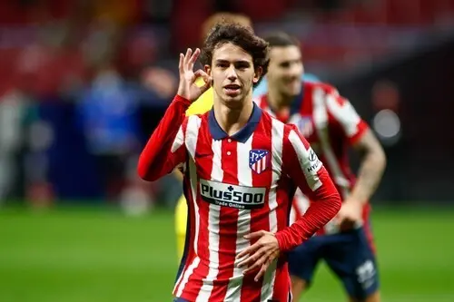 Joao Felix del Atl&eacute;tico de Madrid celebra un gol durante la liga espa&ntilde;ola, La Liga Santander, partido de f&uacute;tbol jugado entre Atl&eacute;tico de Madrid y C&aacute;diz CF en el estadio Wanda Metropolitano el 07 de noviembre de 2020, en Madrid, Espa&ntilde;a.  / Europa Press