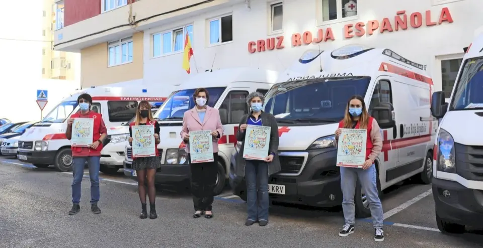 Presentaci&oacute;n de la campa&ntilde;a en la sede de Cruz Roja. / alerta