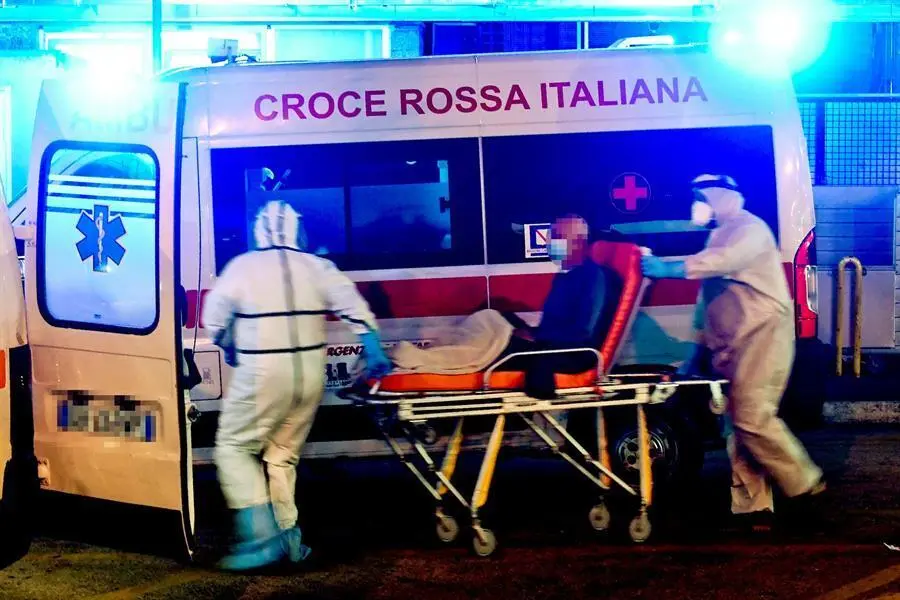 EFE/EPA/CIRO FUSCO IMAGE PIXELLATED AT SOURCE