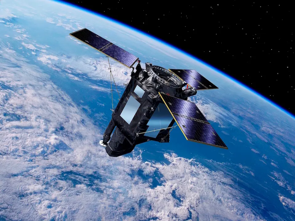 Ilustraci&oacute;n facilitada del sat&eacute;lite espa&ntilde;ol Seosat-Ingenio. / EFE - AGENCIA ESPACIAL EUROPEA