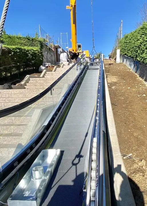 Imagen de la rampa mec&aacute;nica. / ALERTA