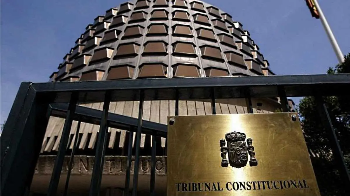 Vista de la sede del Tribunal Constitucional.