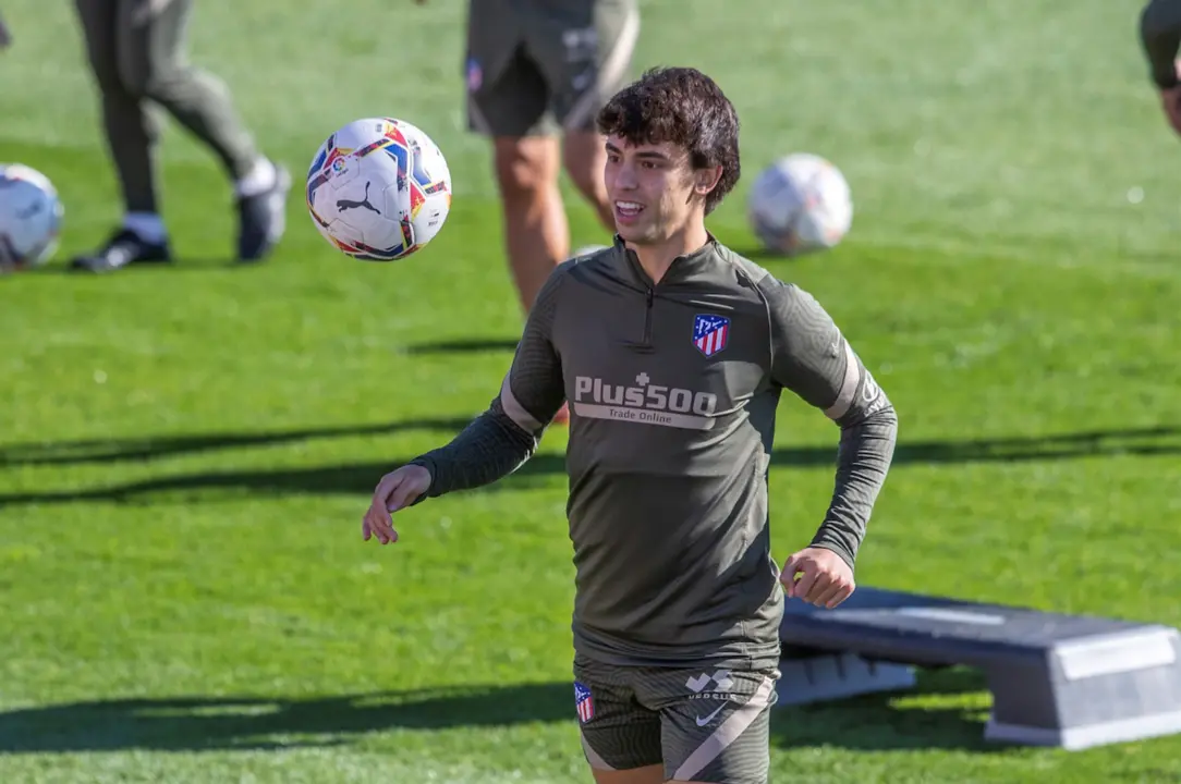 El delantero portugu&eacute;s del Atl&eacute;tico de Madrid Joao Felix. / EFE