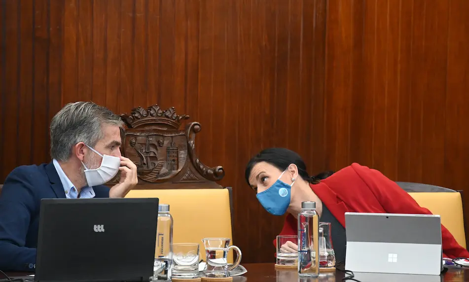 Pleno del Ayuntamiento de Santander. / ALERTA