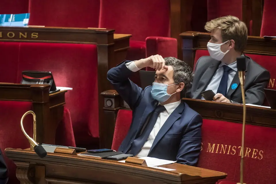 El Ministro de Interior de Francia, Gerald Darmanin. / EFE
