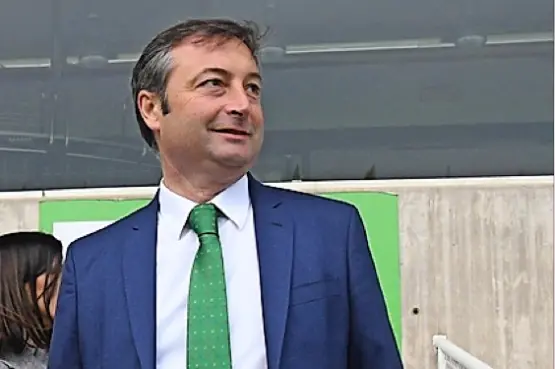 Alfredo P&eacute;rez, presidente del Racing. / ALERTA