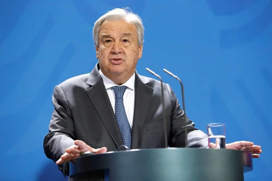 El secretario general de la ONU, Ant&oacute;nio Guterres. EFE/EPA/OMER MESSINGER/Archivo