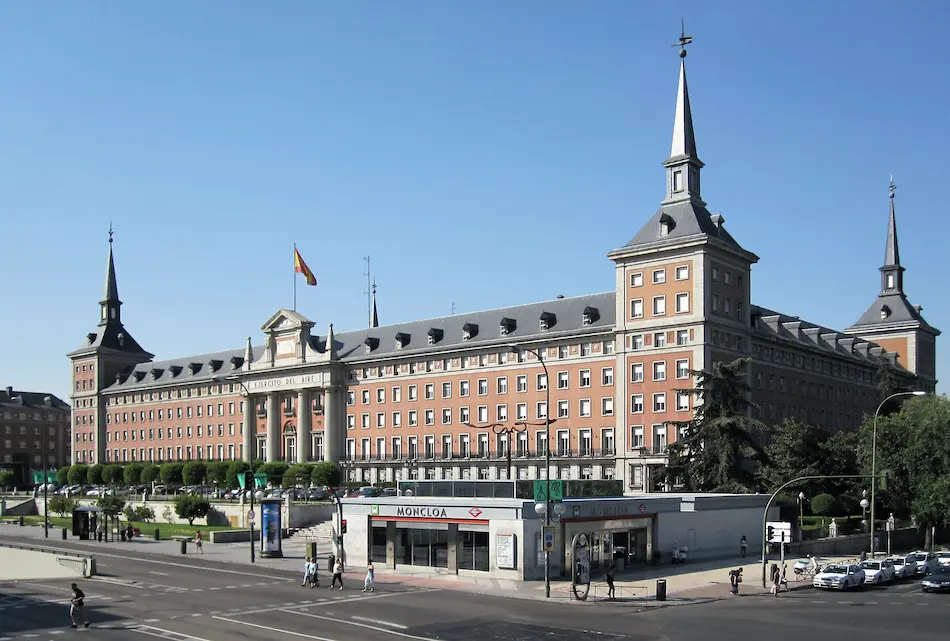 Cuartel general del Ej&eacute;rcito del Aire.