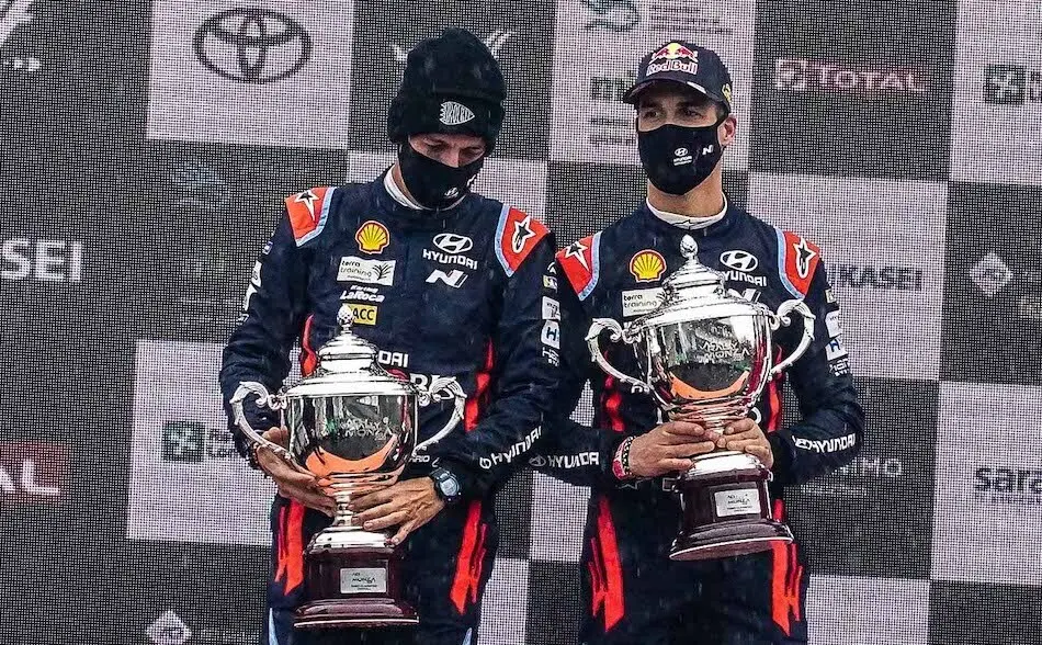 El piloto c&aacute;ntabro Dani Sordo acabo tercero en el Rallly de Monza. / ALERTA