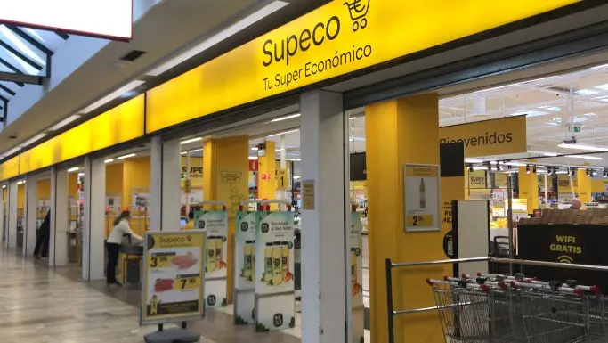 Supermercado donde se produjo el robo.