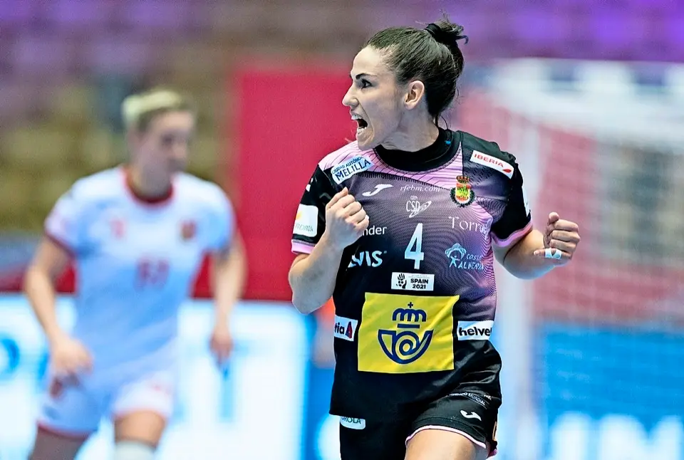 Carmen Mart&iacute;n, con 12 goles, fue la m&aacute;xima realizadora espa&ntilde;ola. / EFE