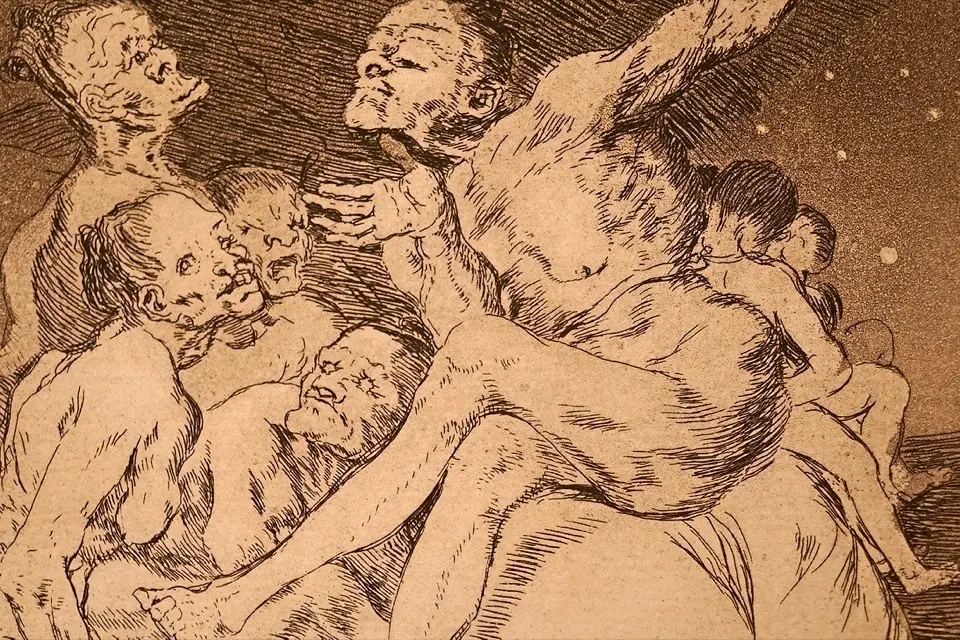 Imagen de una de las 97 piezas de Francisco de Goya que posee el MAS y que han sido restauradas por &Aacute;ngel G&oacute;mez y Giuliano Camilleri. / alerta