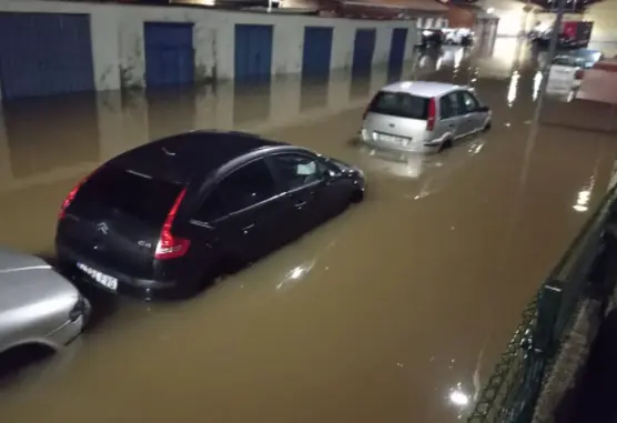 Inundaciones en Nueva Monta&ntilde;a.