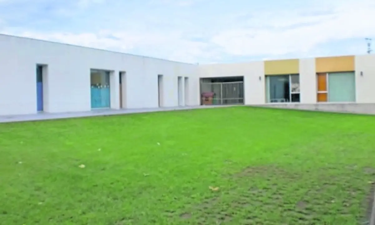 Vista del patio interior del Colegio Marz&aacute;n. / ALERTA