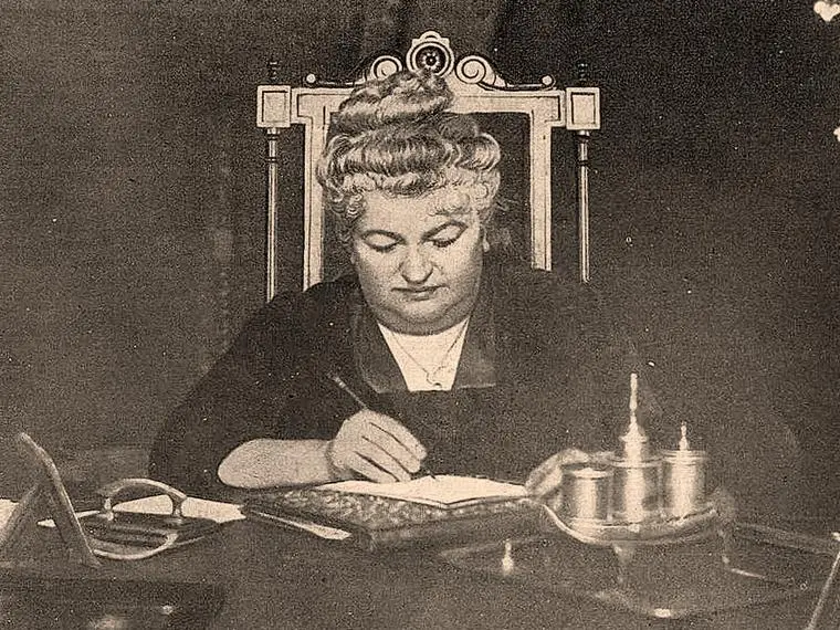 La escritora gallega Emilia Pardo Baz&aacute;n.