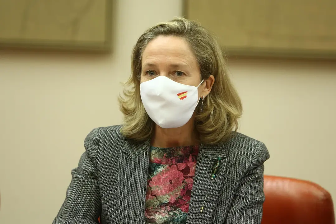 La vicepresidenta Tercera del Gobierno, Nadia Calvi&ntilde;o. / E. PRESS
