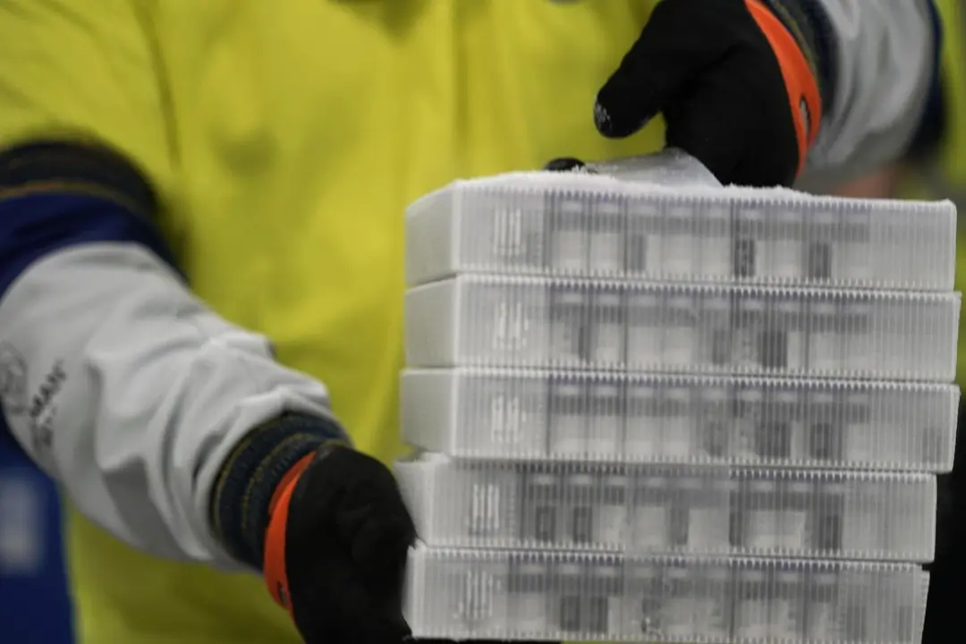 Viales con la vacuna contra el coronavirus de Pfizer. / E. PRESS