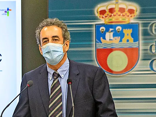 El consejero de Industria, Francisco Mart&iacute;n. / alerta