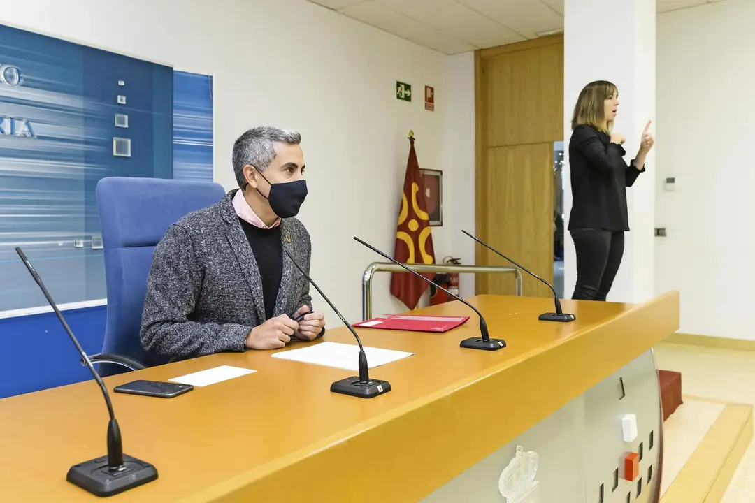 El vicepresidente de Cantabria, Pablo Zuloaga. / ALERTA