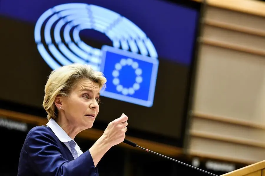Ursula von der Leyen. EFE/EPA/JOHN THYS
