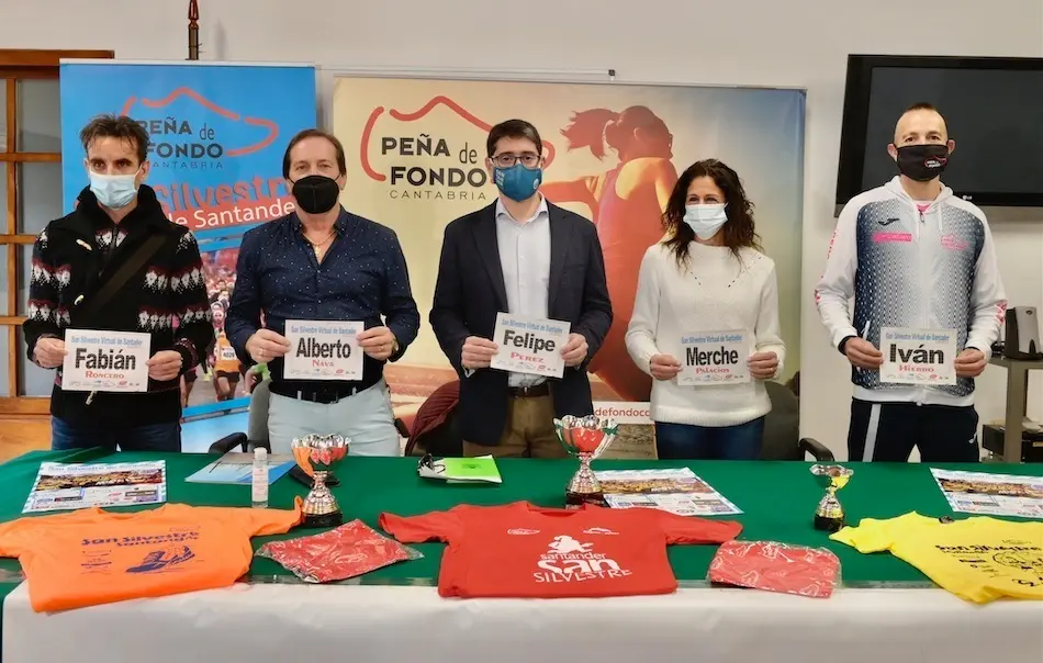 Presentaci&oacute;n de la San Silvestre solidaria de Santander.