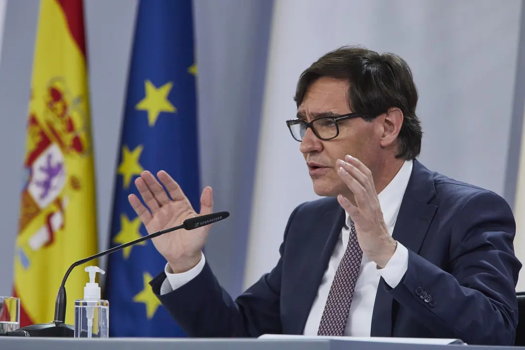 El ministro de Sanidad, Salvador Illa. / E. PRESS