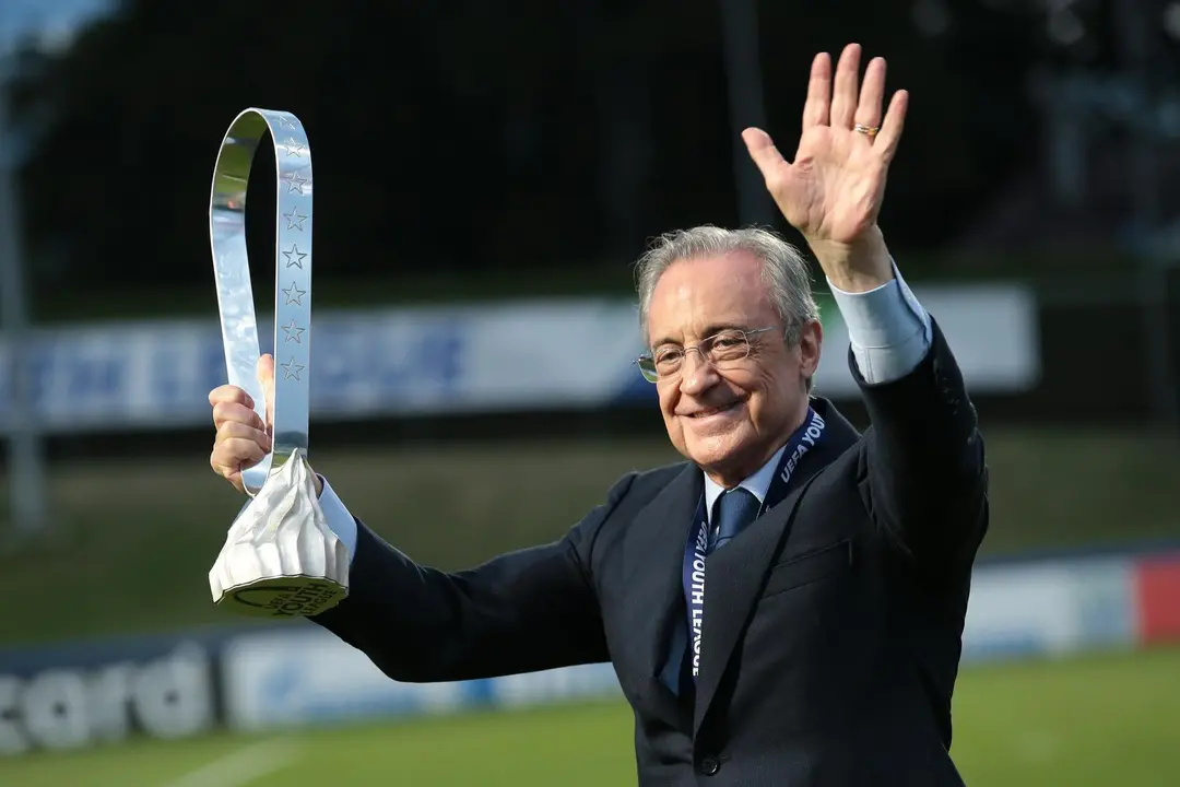 El presidente del Real Madrid, Florentino P&eacute;rez. / E. PRESS