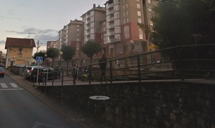 Vista de la estaci&oacute;n de tren de Malia&ntilde;o.