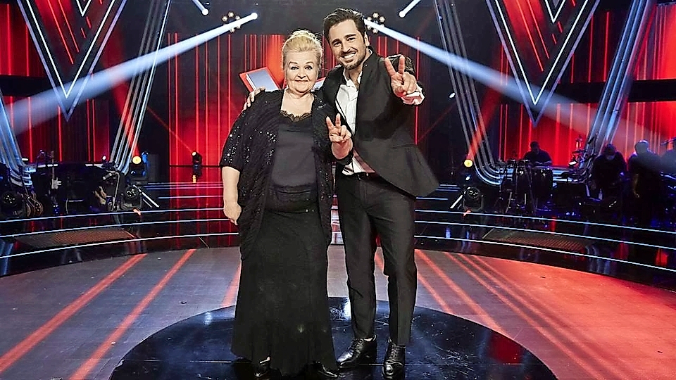 Naida Abanovich y David Bustamante interpretaron juntos &lsquo;La traviata&rsquo; de Giuseppe Verdi. / A3