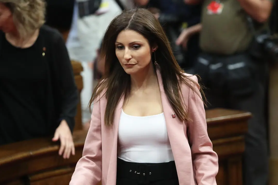 La hasta ahora portavoz de Ciudadanos en el Parlament, Lorena Rold&aacute;n. EFE