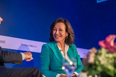 La presidenta del Banco Santander, Ana Bot&iacute;n.