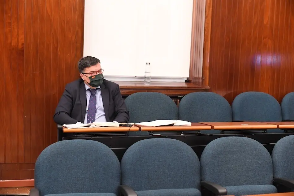 El concejal de VOX en el Ayuntamiento de Santander, Guillermo P&eacute;rez-Cos&iacute;o. / ALERTA