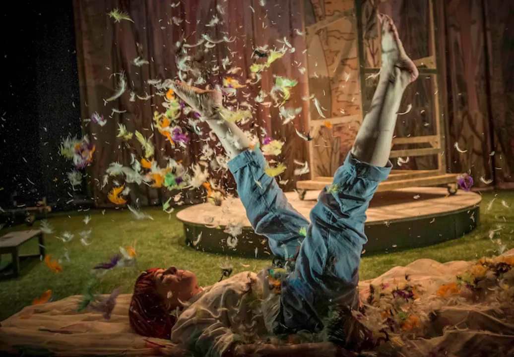 Obra 'Olivia y las plumas', de La Machina Teatro
