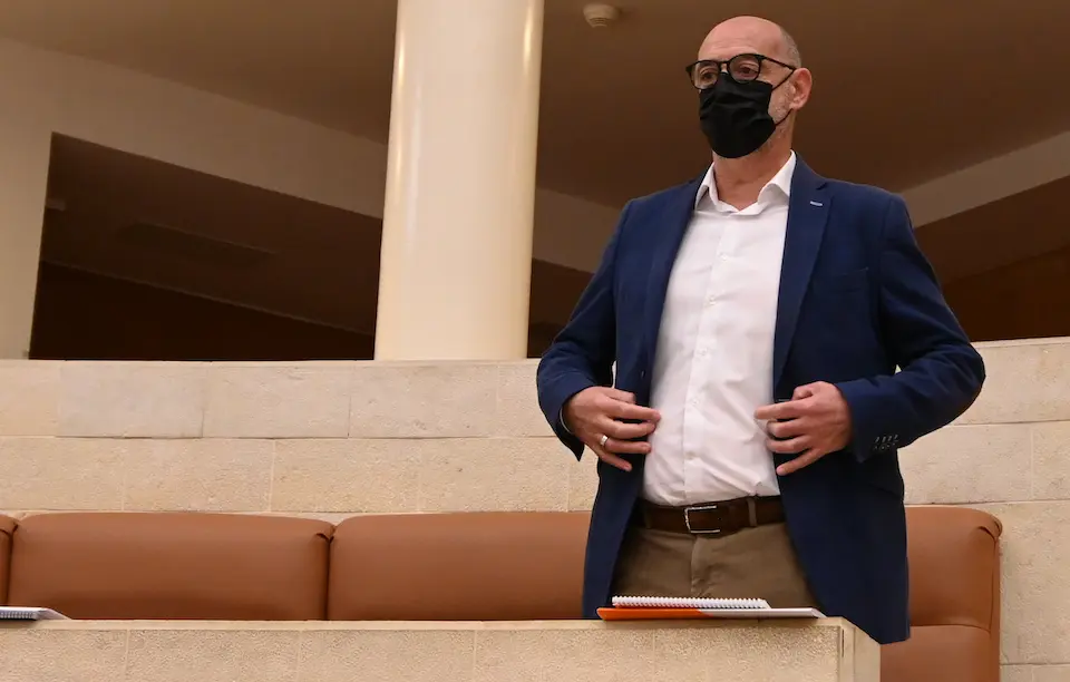 El portavoz de Cs en el Parlamento, F&eacute;lix &Aacute;lvarez. / Hardy
