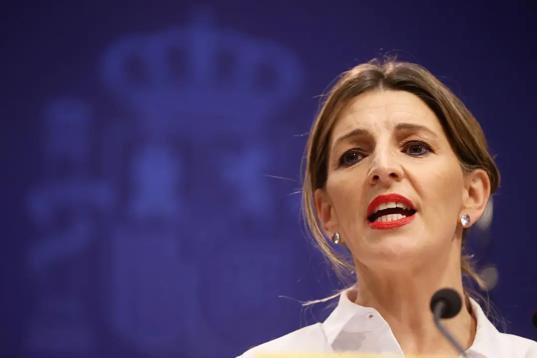 La ministra de Trabajo, Yolanda D&iacute;az.