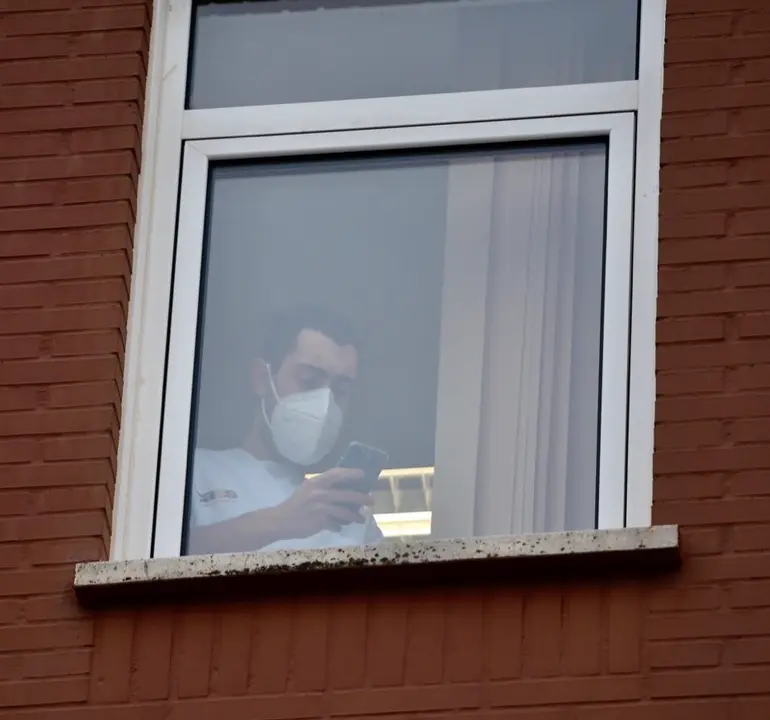 Un sanitario en la ventana en el CAD de Cueto. / Hardy