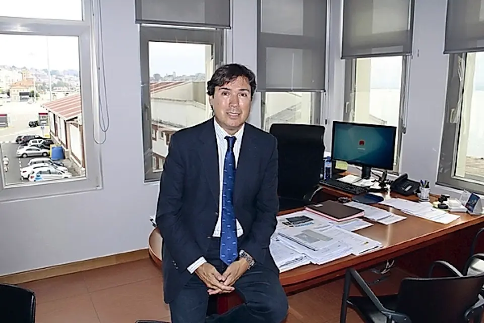 El presidente de la Autoridad Portuaria de Santander (APS), Jaime Gonz&aacute;lez.