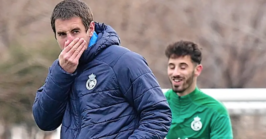 Aritz Solabarrieta durante un entrenamiento. / ALERTA