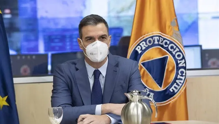El presidente del Gobierno, Pedro S&aacute;nchez, - Pool Moncloa/Fernando Calvo
