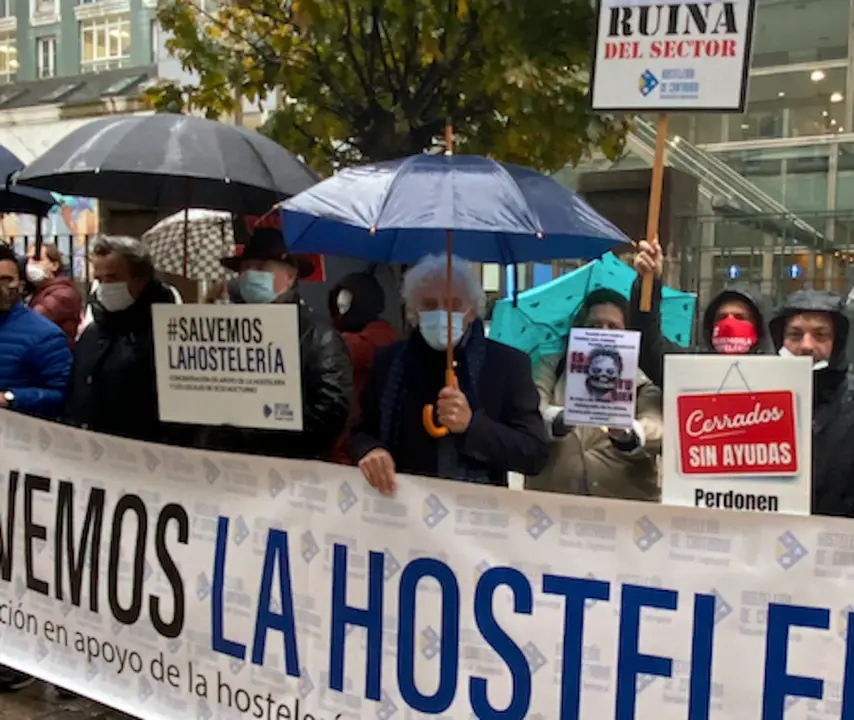 El presidente de la Asociaci&oacute;n de Empresarios de Hosteler&iacute;a de Cantabria (AHC), &Aacute;ngel Cuevas