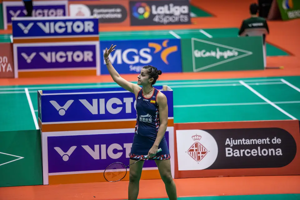 La jugadora de b&aacute;dminton Carolina Mar&iacute;n. / E. PRESS