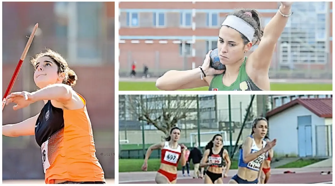 Leire Arranz, Valvanuz Ca&ntilde;izo y Lara G&oacute;mez.
