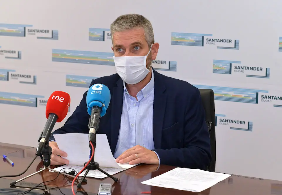 El portavoz del equipo de gobierno del Ayuntamiento de Santander y m&aacute;ximo representante municipal de Ciudadanos, Javier Ceruti. / ALERTA