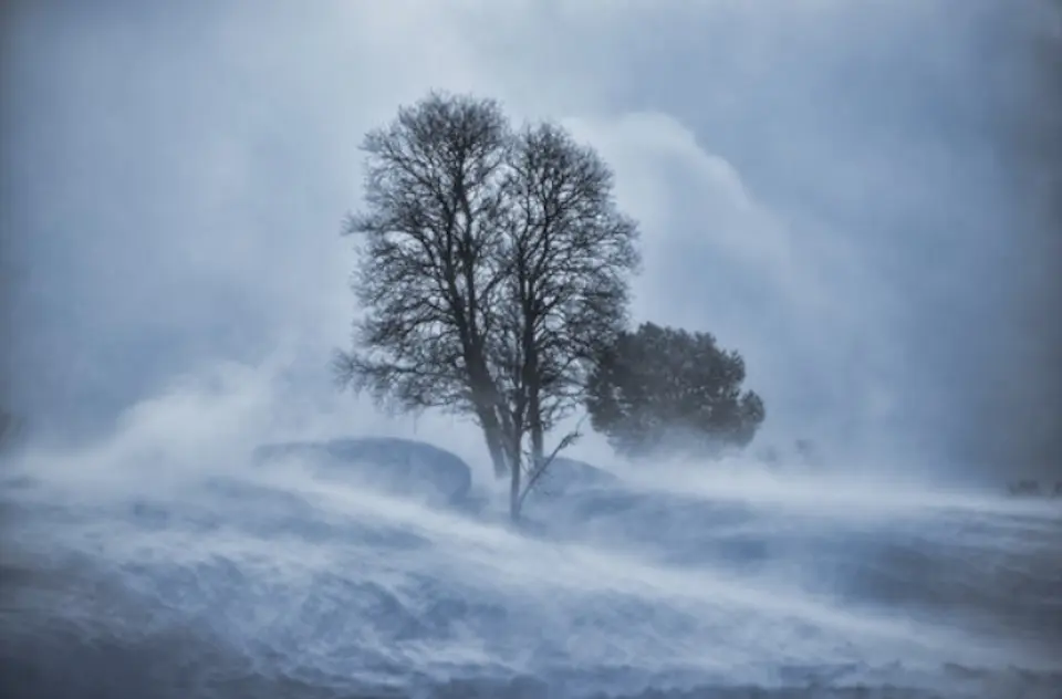 El viento han alcanzado a las 8.10 horas de este mi&eacute;rcoles los 122 kil&oacute;metros por hora en Alto Campoo