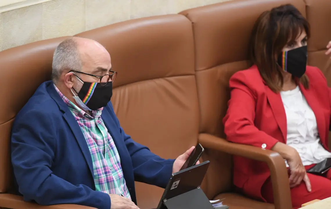 Rodriguez en el Parlamento c&aacute;ntabro