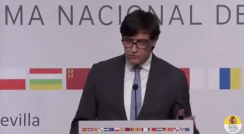 El ministro de Sanidad, Salvador Illa El ministro Illa comparece tras el Consejo Interterritorial de Sanidad sobre la pandemia.